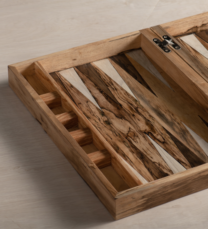 Backgammon Spalted White