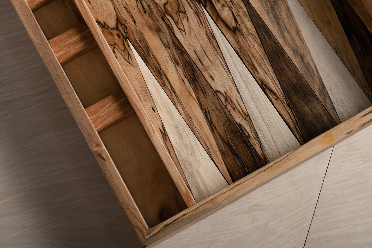 Backgammon Spalted White