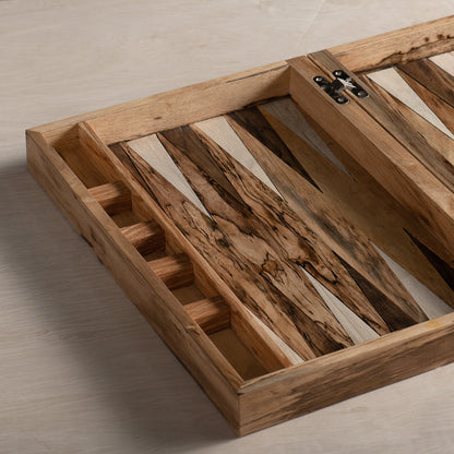 Backgammon Spalted White
