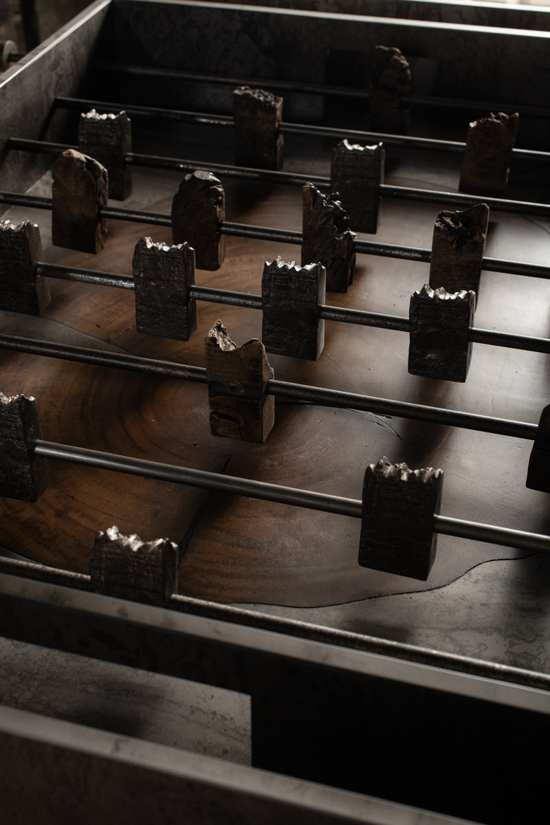 Foosball Art Oyster Table