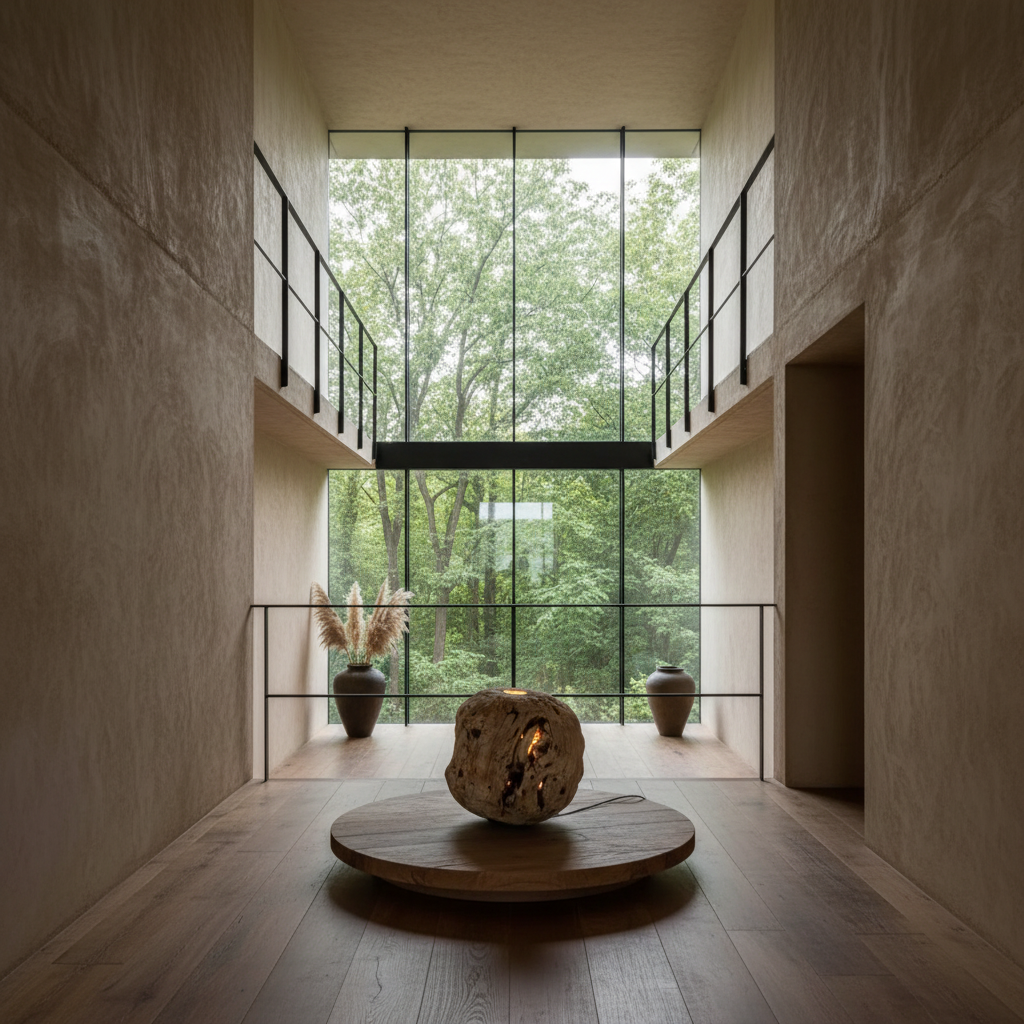 Bola Lámpara Escultural