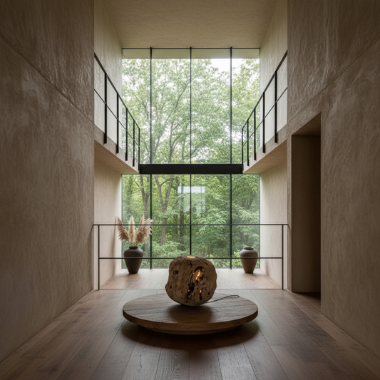 Bola Lámpara Escultural