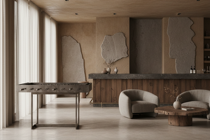 Foosball Art Oyster Table